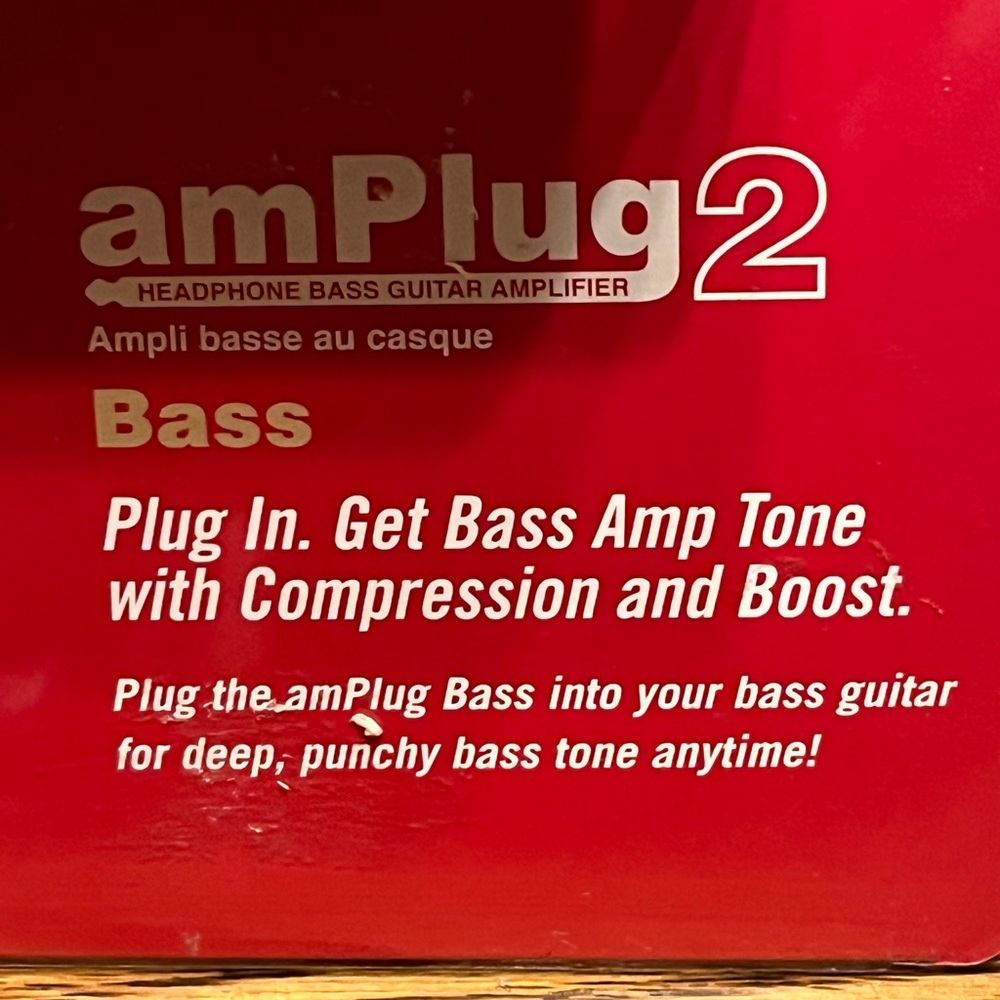 VOX amPlug2 AP2BS Headphone Bass Guitar Amplifier AS PICTURED. - Picture 2 of 4